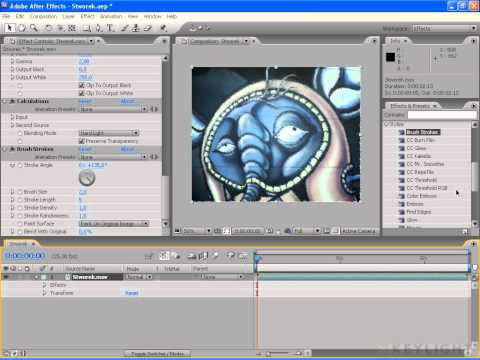 Kurs After Effects II.  63.  Stosowanie efektów
