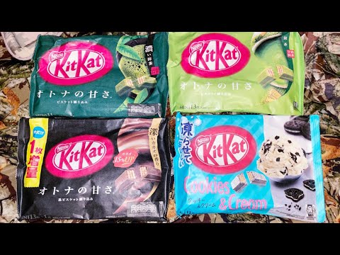 I Try Japanese Kit-Kats For The First Time