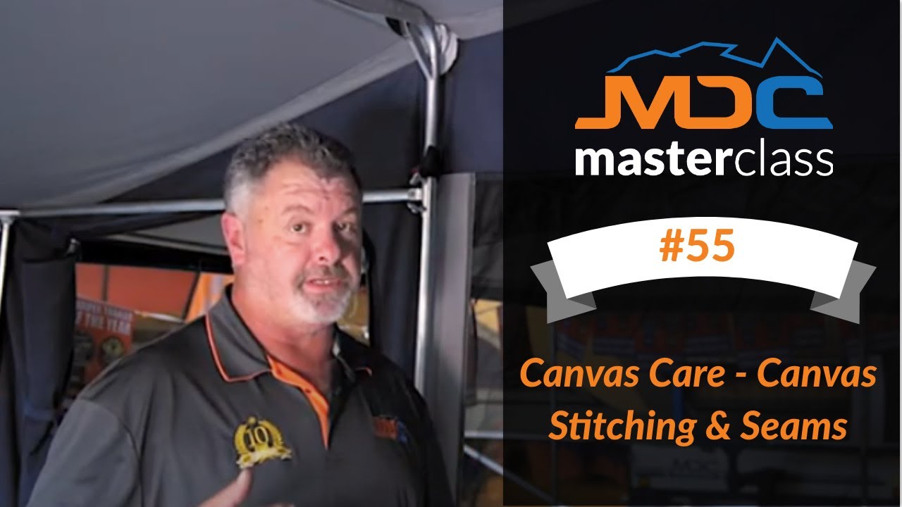 Canvas Care: Canvas Stitching & Seams - MDC Masterclass #55