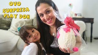 Ovo de Páscoa Surpresa Play Doh Julia Silva Tutorial