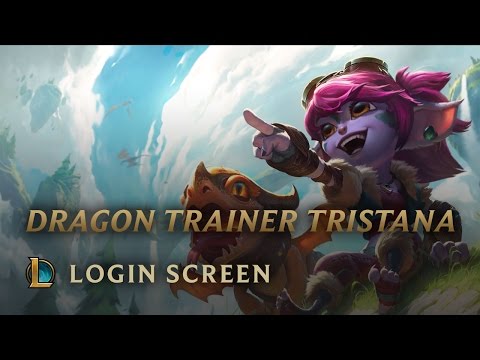 Dragon Trainer Tristana | Login Screen - League of Legends