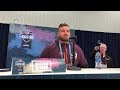 Dalton Risner Talks To The Media At The 2019 NFL Scouting Combine