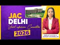 JAC DELHI - Joint Adminission counselling fully detailed video. #Btech #jee #jacdelhi #2026