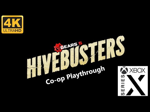 Gears 5 Hivebuster Campaign DLC Co-op Full Playthrough Xbox Series X