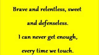 touch by the josh abbott band with lyrics