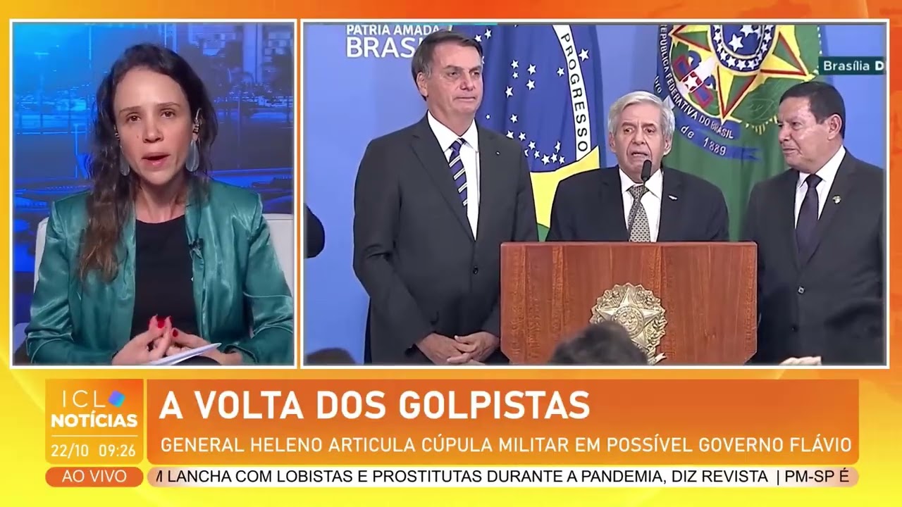 NOVO GOLPE? General Heleno articula anistia e poder militar sob Flávio Bolsonaro. Por Alice Maciel