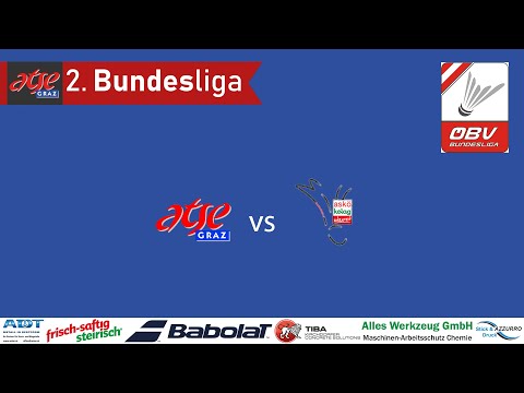 ÖBV 2. Badminton Bundesliga ATSE Graz vs ASKÖ Kelag Kärnten