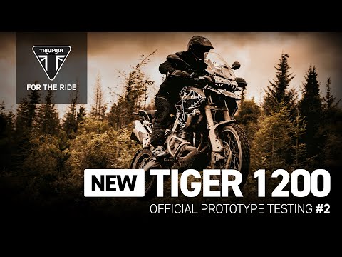 New Tiger 1200 – Official Prototype Testing #2
