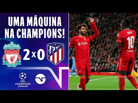 Gols e lances de Liverpool x Atlético de Madri