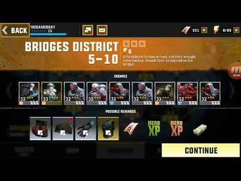 Bridges District 5-10 | Hero Hunters - 3D Shooter wars | Walkthrough, Gameplay, No Commentary