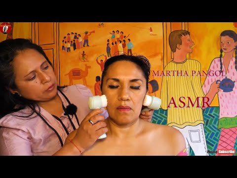 ASMR MARTHA♥PANGOL, WHISPERING ASMR MASSAGE, HEAD & SHOULDER,