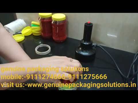 Induction sealer machine