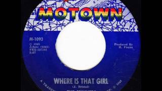 Where Is That Girl The Spinners 1966