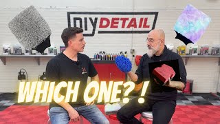 How to choose your wash mitt (or sponge) for car detailing! 