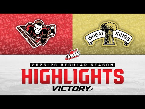 Calgary Hitmen at Brandon Wheat Kings 11/02 | WHL Highlights 2025-26