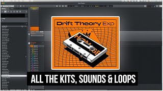 Video thumbnail for New Drift Theory Expansion From Native Instruments (The Kits, Sounds & Loops) by DDS825