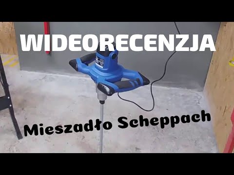 Mieszadło Scheppach Wideorecenzja