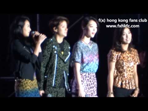 131019 f(x) - Danger & Talk & Electric Shock @ SMTOWN IN BEIJING