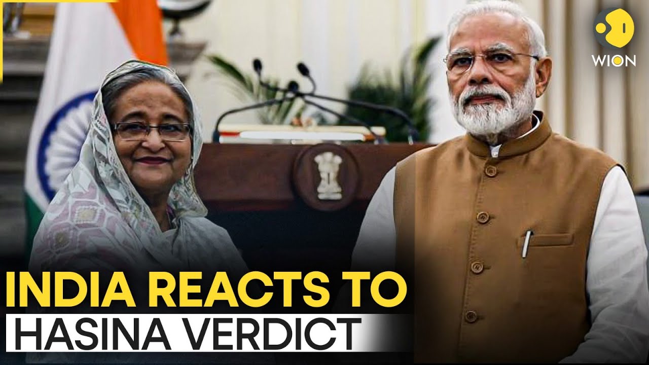 Sheikh Hasina Death Penalty LIVE: Hasina Found Guilty, India Responds With Major Statement | WION