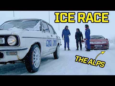 Racing on ICE with Cheap Rear-wheel-drive Cars | Top Gear Classic