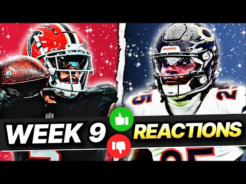 Fantasy Football Week 9 Reactions - Upsets Everywhere!