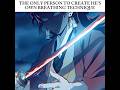 The Only Person To Create His Own Breathing Technique Kny Yoriichi Inosuke Viral Shorts Fyp