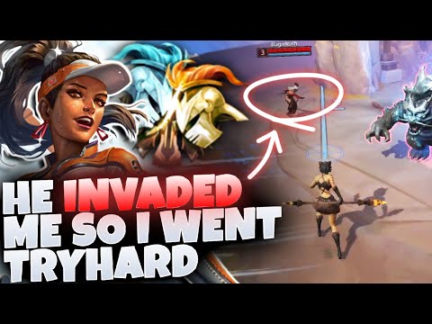 He INVADED ME So I HAD TO TRYHARD! - Grandmasters Duel- Smite