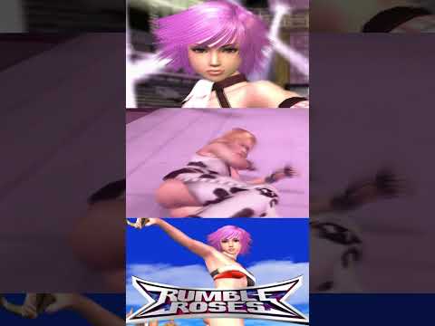 Rumble Roses - Noble Rose's killer move and humiliation move