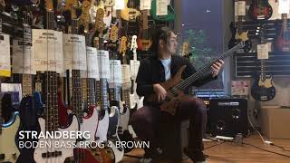Video thumbnail for Strandberg Boden Bass PROG 4 BROWN by 三木楽器 / MIKIGAKKI 公式チャンネル