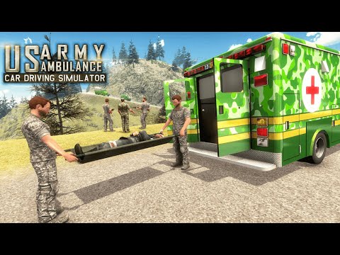 Army Ambulance Driving Rescue Operation Simulator 2020 - Soldier Driver Simulator - Android Gameplay