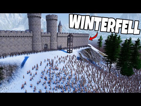 6 Million Zombies Siege WINTERFELL Castle Walls! - Ultimate Epic Battle Simulator 2