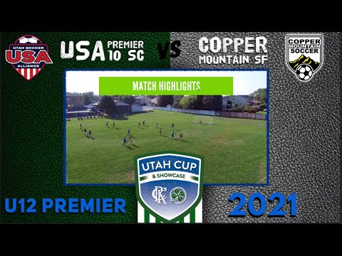 U12 HIGHLIGHTS- USA Premier 10 SC vs Copper Mountain SF 10 - Utah Cup & Showcase ‘21