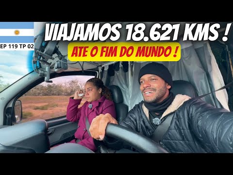 We arrived in Ushuaia in a mini motorhome @LivingADream