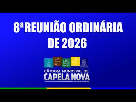 8ª REUNIÃO ORDINÁRIA - 26/06/2026