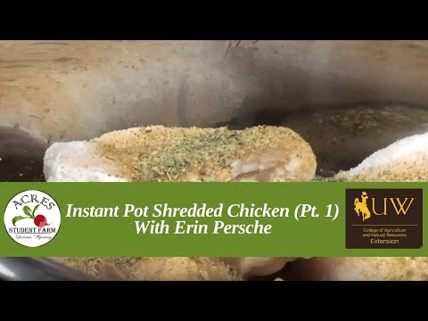Instant Pot Shredded Chicken (Part 1)