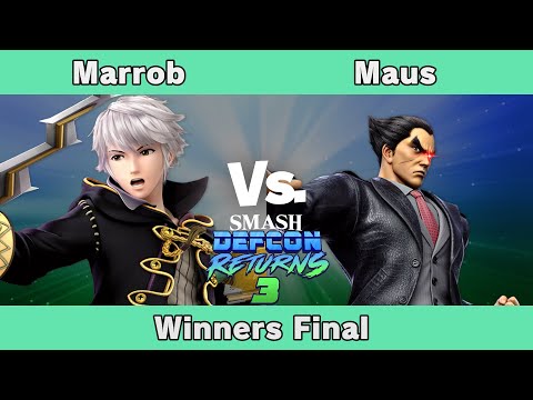 Smash Defcon Returns 3 - Marrob (Robin) vs Maus (Kazuya) - Winners Final