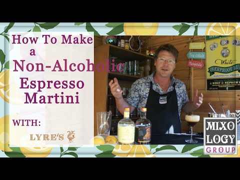 How to make a Non - Alcoholic Espresso Martini🍸