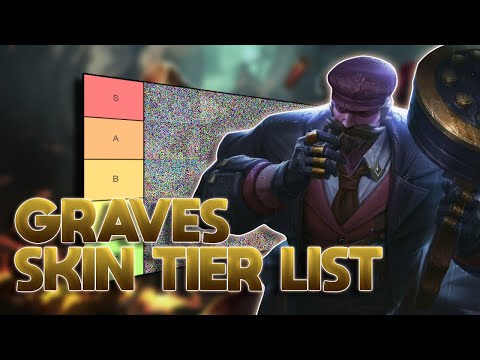 TIER LIST DAS SKINS DO GRAVES (MUITA BALA)