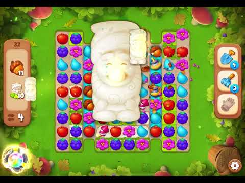 Gardenscapes Level 32 [No Boosters]