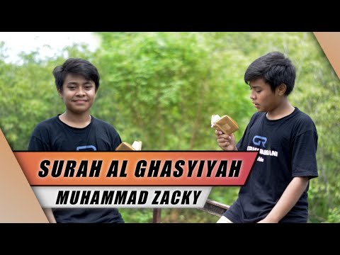 Murottal Merdu - Irama Jiharkah - Surah Al Ghasyiyah || Muhammad Zacky