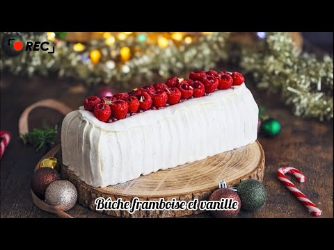 Signature Raspberry Vanilla Yule Log: The Recipe That Will Amaze Your Guests!