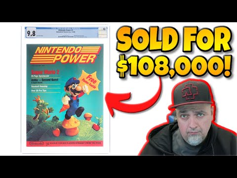 I Don't TRUST This.... Nintendo Power Issue #1 Sells For $108,000!