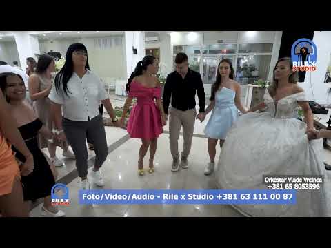 UDAJE SE NAJLEPSA U SELU ORKESTAR VLADE VRCINCA SVADBA ANDJELA I STEFAN