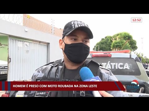 Homem é preso com moto roubada na zona leste de Teresina 11 12 2020