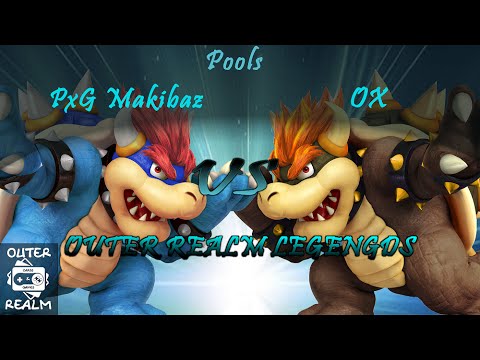 ORL XIV - OX (Bowser, Mario) vs. PxG Makibaz (Bowser, DK) - POOLS - Smash 4 - Wii U