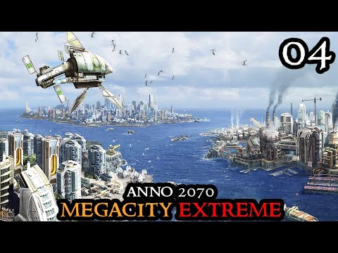 Pure CHAOS - Anno 2070 Megacity EXTREME - Ultra HARD Settings & Keto || City Builder Part 04