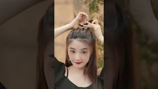 Download lagu very easy hairstyle #hairstyle #easyhairstyle #haircut #straighthair #youtubeshort #shortvideo #fyp mp3