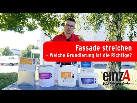 Fassade streichen - Welche Grundierung ist die Richtige?