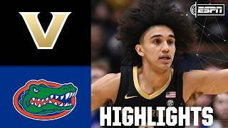 Vanderbilt Commodores vs. Florida Gators | SEC Tournament Semifinal | ESPN College Basketball