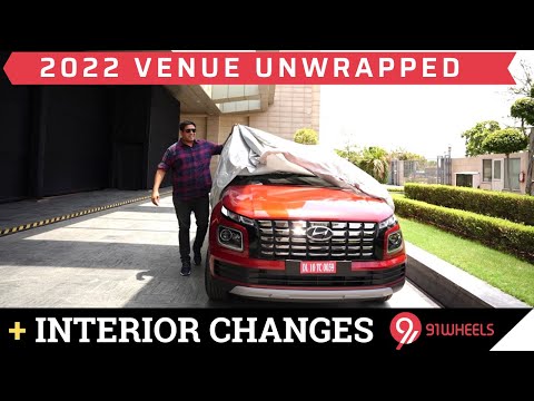 New 2022 Hyundai Venue Quick Walkaround Review || First Look Of Exteriors & Interiors Of SX(O)